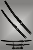 Samurai Katana, Wakizashi - Conj. 2 Espadas+suporte