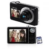 Câmera Digital Samsung PL100 12.2 LCD Frontal 1,5 LCD 2,7